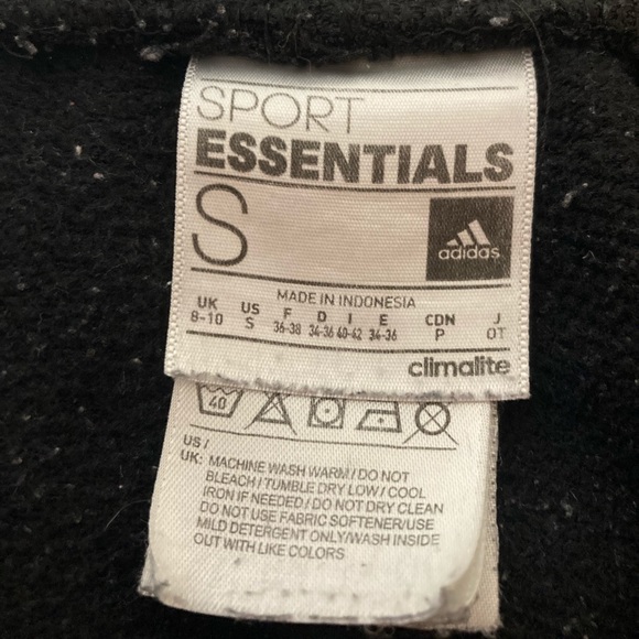 Adidas Sweatpants | US Size Small | Black with White Stripes - Picture 3 of 3